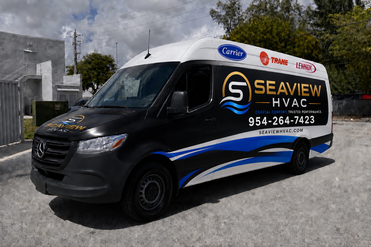 Seaview HVAC Service Van