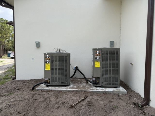 Single AC unit installation